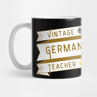 Vintage German Teacher Mug